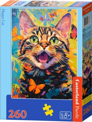 Puzzle Fröhliche Katze