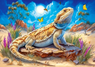 Puzzle Król Jaszczurów
