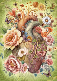 Puzzle Láska rastie jemne