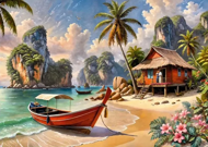Puzzle Paradisul thailandez