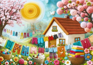 Puzzle Vlnená lúka