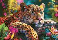 Puzzle Reclining Leopard