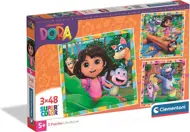 Puzzle 3x48 Dora