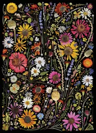 Puzzle Flower Press: Šťastie