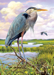 Puzzle Heron