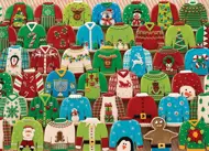 Puzzle Škaredé vianočné svetre