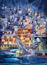 Puzzle Ski Town