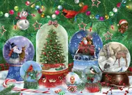 Puzzle Snow Globes