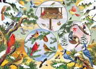Puzzle Birds in winter