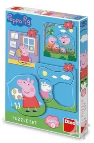 Puzzle Baby kolekcia: Prasiatko Peppa