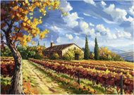 Puzzle Festett szőlőskert