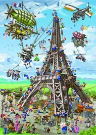 Puzzle Eiffelova veža