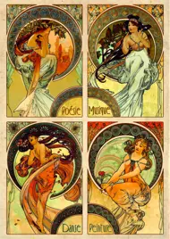 Puzzle Alfons Mucha