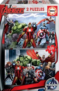 Puzzle 2x100 Avengers