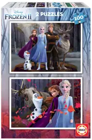 Puzzle 2x100 Frozen
