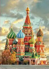 Puzzle St Basils Cathedral, Moscow