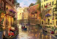Puzzle Coucher de soleil à Venise