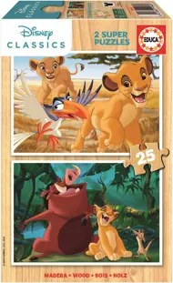 Puzzle 2x25 Lion King