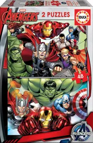 Puzzle 2x48 Avengers
