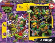 Puzzle 2x500 Ninja korytnačiek