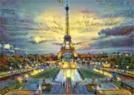 Puzzle Eiffel Tower educa 500