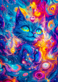 Puzzle Cosmic Cat