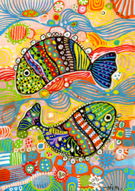 Puzzle Poisson dansant