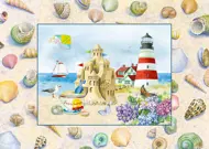 Puzzle Szórakozás a napsütéses tengerparton
