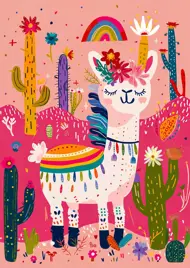 Puzzle  Gentle Llama