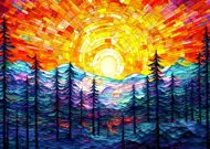Puzzle Glorieux coucher de soleil