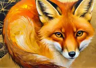 Puzzle Red Fox Closeup