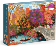 Puzzle Jeseň na moste Bow Bridge