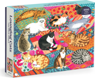 Puzzle  Chats qui se prélassent