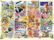 Puzzle Az évszakokon keresztül