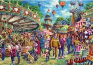 Puzzle Zábava na jarmoku
