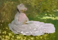 Puzzle Claude Monet: Pomlad