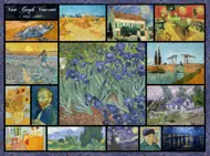 Puzzle Vincent van Gogh: Kolaž slik