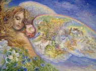 Puzzle Josephine Wall: Krídla lásky
