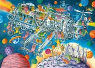 Puzzle Mimozemšťania Vitajte!