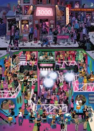 Puzzle Diskotéka 3000