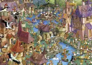Puzzle Poškodený obal Ruyer: Bunnytown