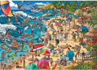 Puzzle Tanck: Pobrežie mora