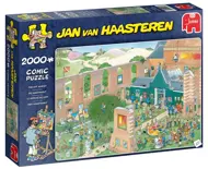 Puzzle Jan van Haasteren: Trh s umením