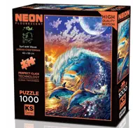 Puzzle Chesterman: Surfujte s vlnami