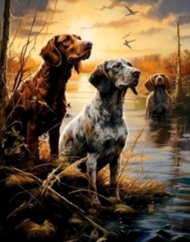 Puzzle Diamantová maľba: Mokrade 30x40cm