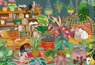 Puzzle Boho-Katzen
