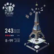 Puzzle 3D Eiffelova veža LED image 3