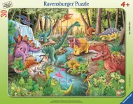 Puzzle Dinoszauruszok