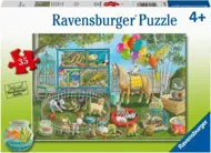 Puzzle  Szórakozás a kisállat-kiállításon