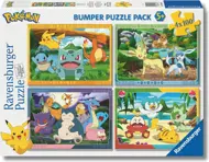 Puzzle 4x100 Pokémonov